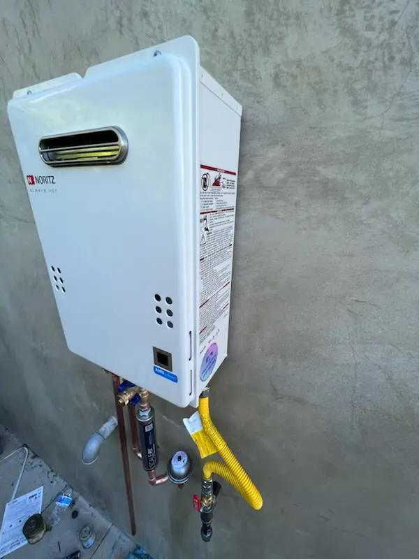Tankless water heater installation for Chula Vista homes